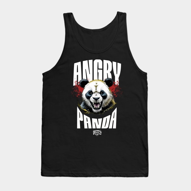 Angry Panda Tank Top by Hype Appareal Co.
